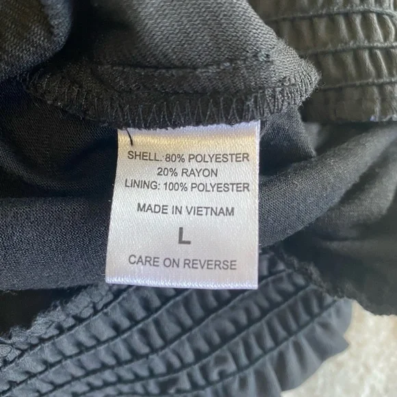 NewYork & Company black sequin, opened shoulders! - Picture 5 of 9